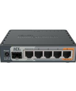 Thiết bị cân bằng tải Router MikroTik RB760iGS (hEX S) chịu tải 80-100 user