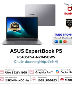 Alternative view of LAPTOP ASUS NBAS_P5405CSA_NZ0450WS | RAM 16GB | 1TB SSD | 15.6 INCH