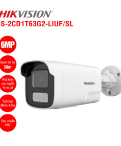 Alternative view of CAMERA HIKVISION DÒNG TÍCH HỢP MIC DS-2CD1T63G2-LIUF/SL