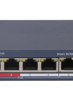 Thiết bị chuyển mạch POE 4 kênh Hivision DS-3E1106P-EI/M